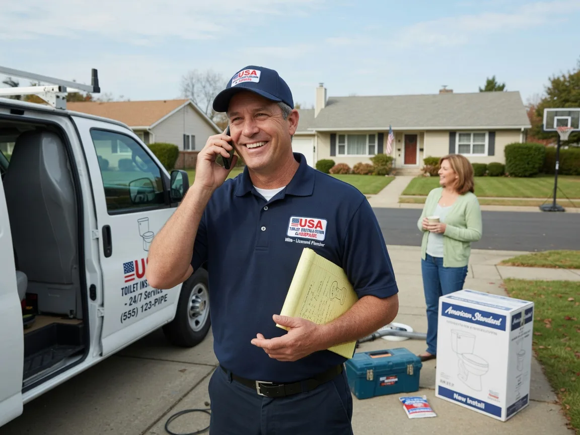 Toilet Installation La Pointe, WI FAQs